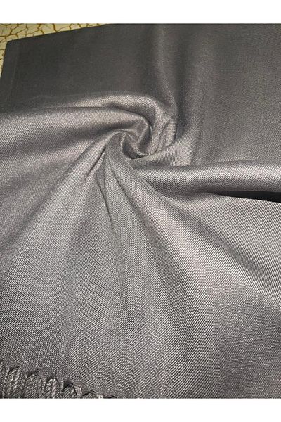 MODA Gray 100% Cotton Plain Shawl
