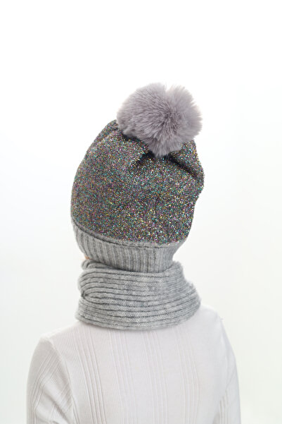 Sevimli Girl's Beret Scarf Set 4-10 Years