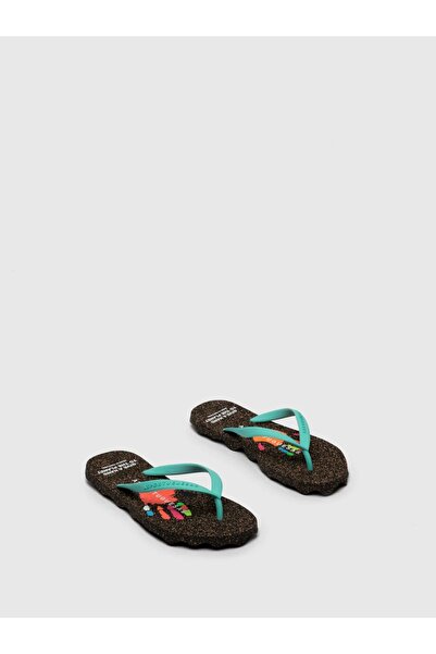 Asportuguesas Beach Flip-Flops Hand Green Slippers