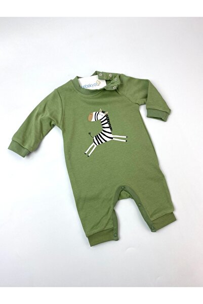 bebekyol Safari Themed 3-Piece Baby Rompers