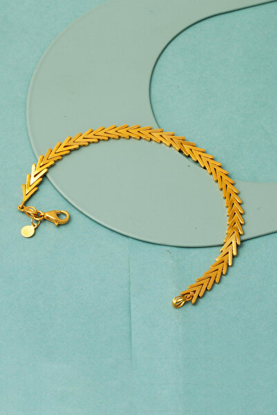 Bilezikci Leo Tasarım 22 Ayar Unisex Altın Bileklik