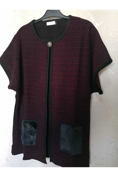 anne moda ankara 1. Class Knitwear, Wool Mixed, Winter, Low Sleeves, Vest