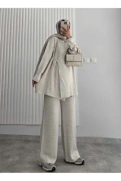 Butik Şenel Cross Tie Knitwear Set