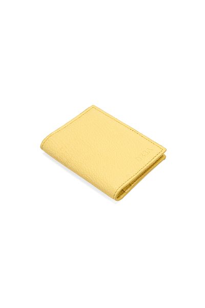 Desa Ανδρική δερμάτινη θήκη για κάρτες Vesper Yellow