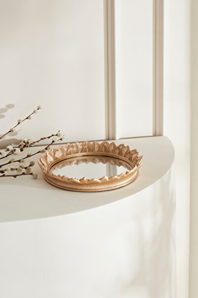 Karaca Home Rosa Dekoratif Tepsi 23 cm