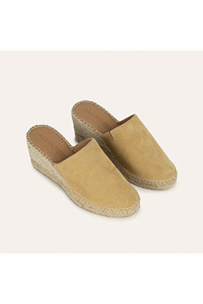 Mudo Suede Wedding Heel Slippers