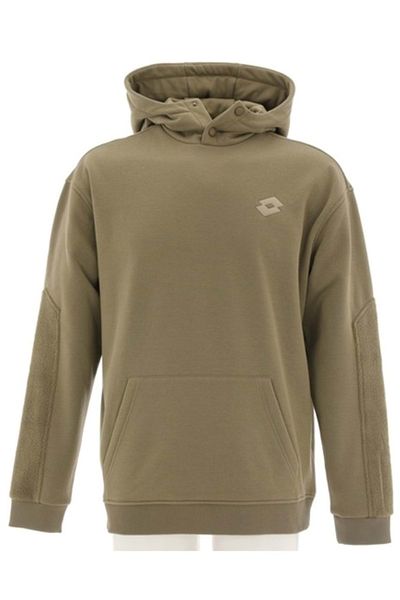Lotto M-angulo Hoodie Erkek Sweatshirt Haki