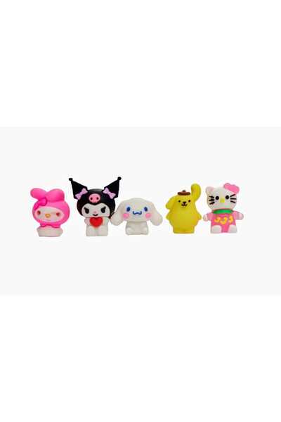 sevgi kırtasiye Hello Kitty Kuromi Kurşun Kalem Başlığı 5 Li Set