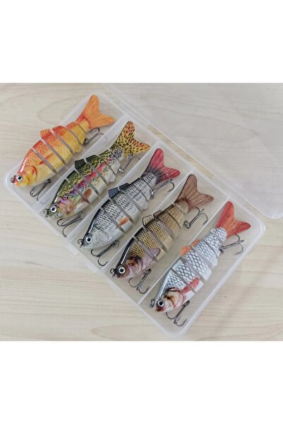 ardeppo Suni Balık Yemi 10 cm 19 gr Gerçekçi Kıvrak Rapala - 5 Adet Kutulu