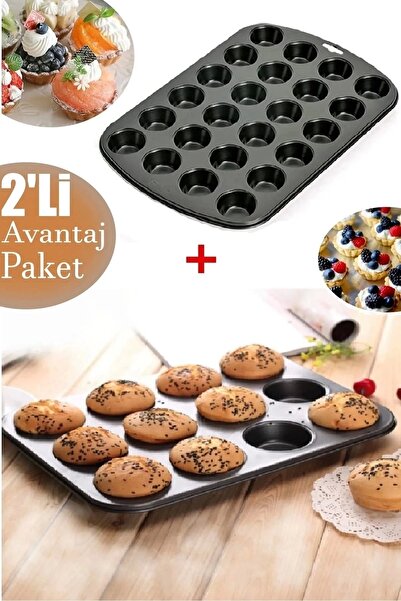 DORRY HOME 24-Piece and 12-Piece Muffin Cupcake Capsule Muffin Mold High Qual...