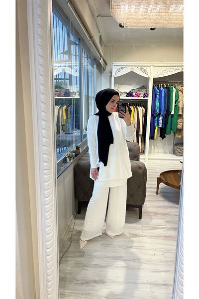 Invee Ecru Jazz Tunic - INVEE 6419