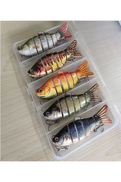 ardeppo Suni Balık Yemi 10 cm 19 gr Gerçekçi Kıvrak Rapala - 5 Adet Kutulu