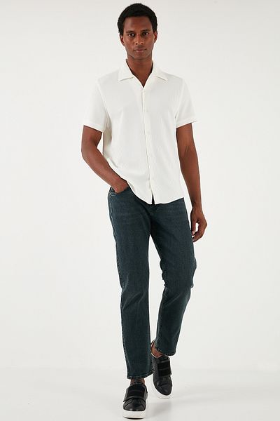 Buratti Ανδρικό τζιν με ψηλόμεσο πόδι - Stretch βαμβακερό Comfort Fit ΤΖΙΝ ΠΑΝΤΕΛΟΝΙ 4411S09TEXAS