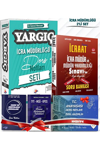 Liyakat Yayınları İcra Müdür Yardımcılığı 2 li Sınav Seti - Yargıç İcra Müdür...