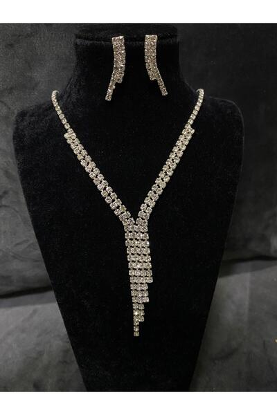 Hepimizin Bridal Engagement Promise Choker Set
