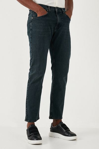 Buratti Ανδρικό τζιν με ψηλόμεσο πόδι - Stretch βαμβακερό Comfort Fit ΤΖΙΝ ΠΑΝΤΕΛΟΝΙ 4411S09TEXAS