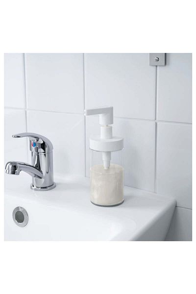Home Дозатор за течен сапун Tackan бял 90322303
