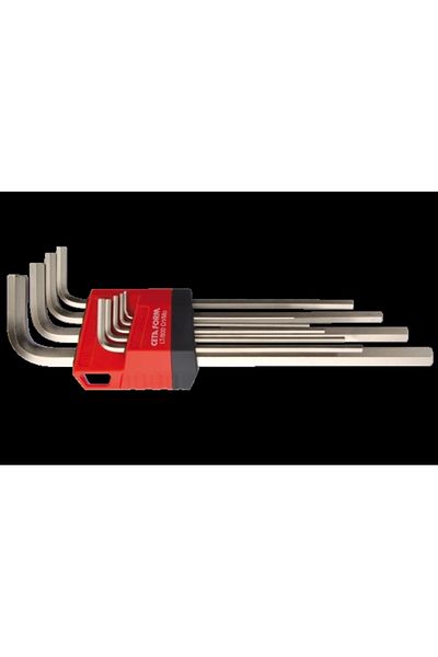 CETA FORM Lt/800 9 Piece L Allen Key Set Long Type