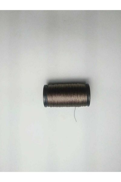 Eskişehir hobi sanat 0,2 mm 30 μέτρα κορδόνι χάντρες προσευχής Dark Mink Color (πιο λεπτό κορδόνι χάντρες προσευχής)