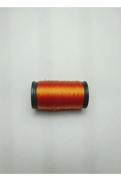 Eskişehir hobi sanat 0,2 mm 30 μέτρα κορδόνι χάντρες προσευχής Χρώμα πορτοκαλί (πιο λεπτό κορδόνι χάντρες προσευχής)