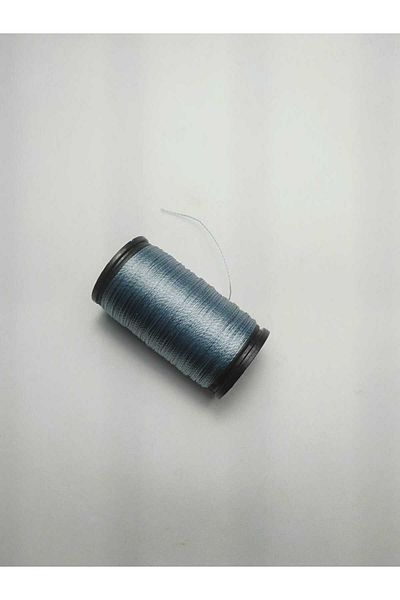 Eskişehir hobi sanat Σχοινί χάντρες προσευχής 0,2 mm γκρι μπλε - 30 μέτρα