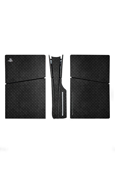 Kt Grup Metal Yüzey Playstation 5 Slim Kasa Disk Versiyon Sticker Kaplama Seti