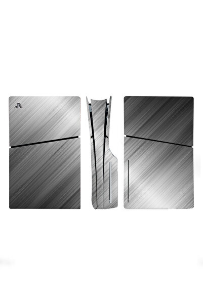 Kt Grup Metal Yüzey Playstation 5 Slim Kasa Disk Versiyon Sticker Kaplama Seti
