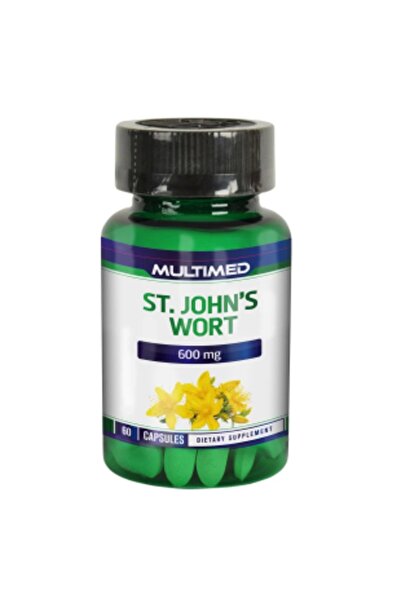Multimed عشبة القديس جون (الكركديه الأصفر) - لتخفيف التوتر والتوازن العاطفي - 60 كبسولة