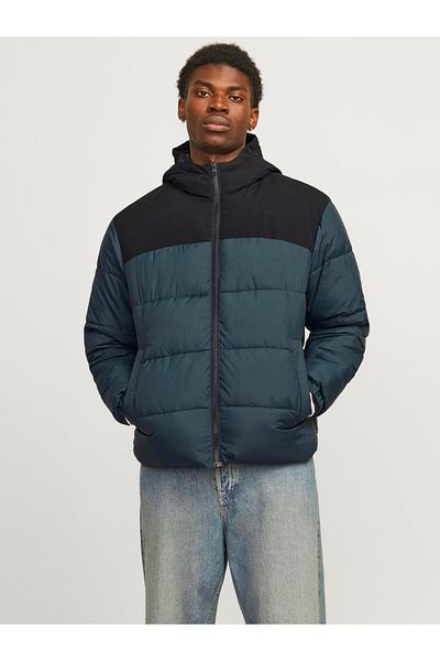 Jack & Jones Jjmoon Hood Puffer Forest