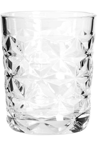 STOREMAX Ntwork Estrella Whisky Glass - 4 Pcs, 3015036, Transparent Art 1087243