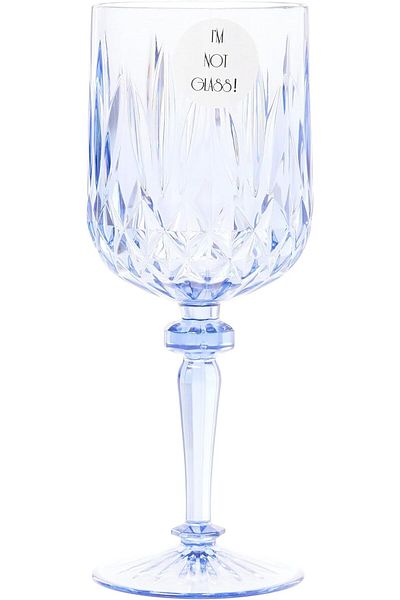 STOREMAX Ntwork Alesta Blue Acrylic Goblet Wide Art 1087243