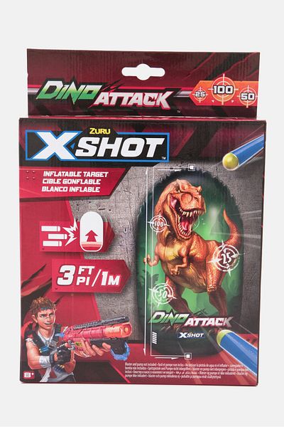 Zuru Dino Attack Inflatable Dino Target, Red Combo