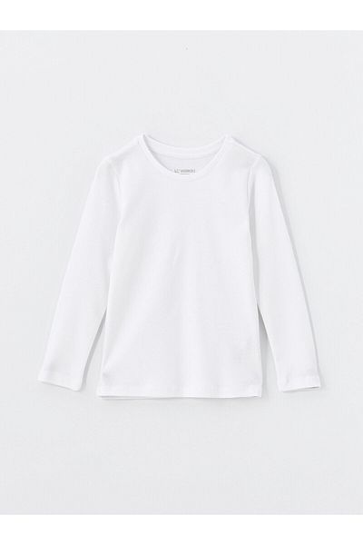 LC Waikiki Lw - Crew Neck Long Sleeve Girl's Tank Top