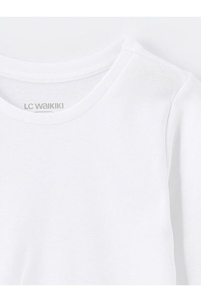 LC Waikiki Lw - Crew Neck Long Sleeve Girl's Tank Top