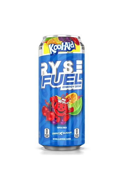 RYSE Fuel Energy Drink, Kool Aid Tropical Punch, 1 Can