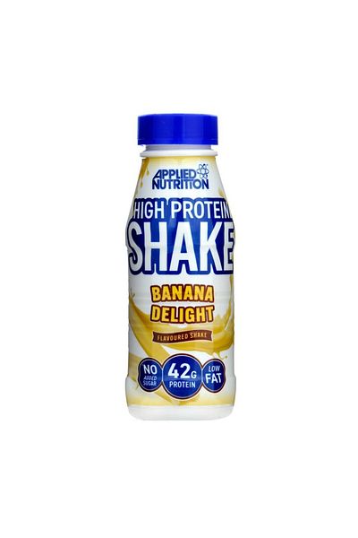 applied nutrition High Protein Shake, Banana Delight, 500 ML