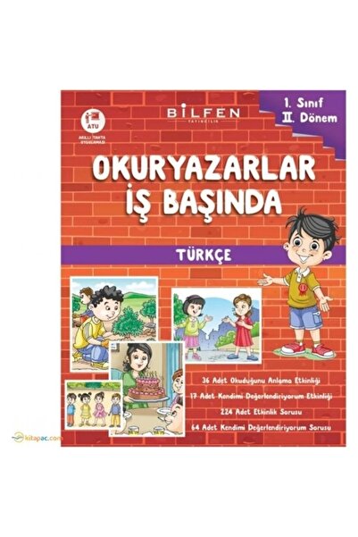 Bilfen Yayıncılık Bilfen 1. Sınıf Okuryazarlar İş Başında Eğitim Seti (2.dönem)