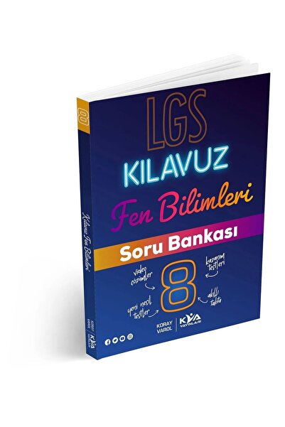 Kva Yayınları KVA Yayınları 8. Sınıf Kılavuz Fen Bilimleri Soru Bankası Yeni