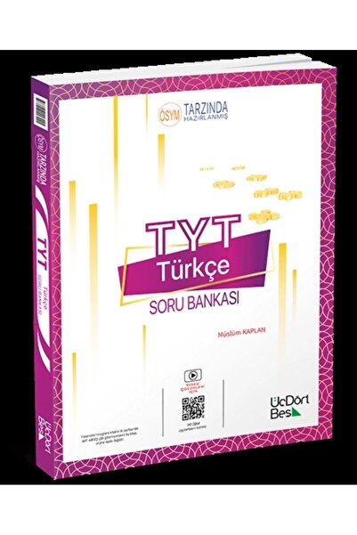 Üç Dört Beş Yayıncılık Üç Dört Beş Tyt Türkçe Soru Bankası 2024