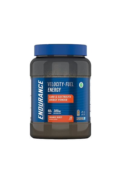 applied nutrition Endurance Velocity Fuel Carb Plus Electrolyte Energy, Orange Burst, 1.5 LB
