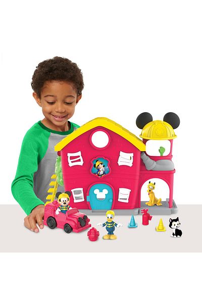 Mickey Mouse Firehouse Playset