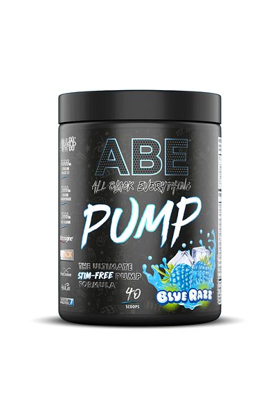 applied nutrition ABE Pump Stim Free, Blue Raz, 40