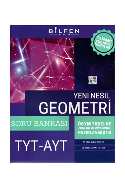 Bilfen Yayıncılık Tyt-Ayt Yeni Nesil Geometri Soru Bankası