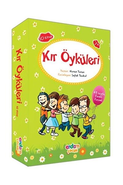 Erdem Çocuk Kır Öyküleri (10 Kitap Takım) Nuran Turan - Nuran Turan