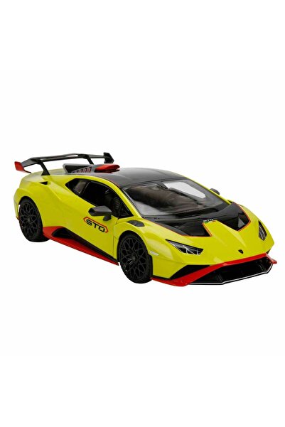 Sunman Rastar 1:14 Lamborghini Huracan STO Işıklı Uzaktan Kumandalı Araba 20604 Yeşil