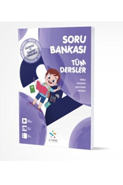 5 yıldız yayınları Beş Yıldız Yayınları 2.sınıf Tüm Dersler Soru Bankası