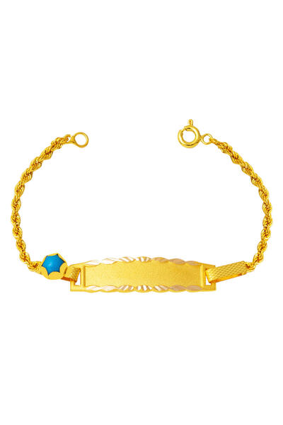 Bilezikci 14 Ayar Altın Hediyelik Çocuk Künyesi