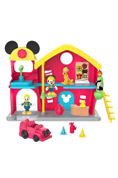 Mickey Mouse Firehouse Playset