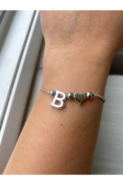 DKY Bi̇juteri B Letter Stylish Bracelet