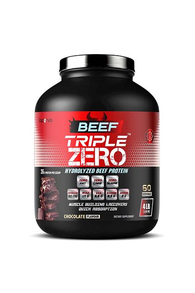 Laperva Beef Triple Zero Hydrolyzed, Chocolate, 4 LB
